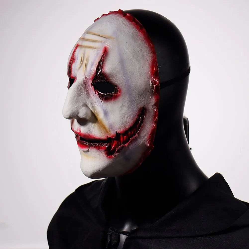 Horror Devil Clown Latex Mask Halloween Cosplay