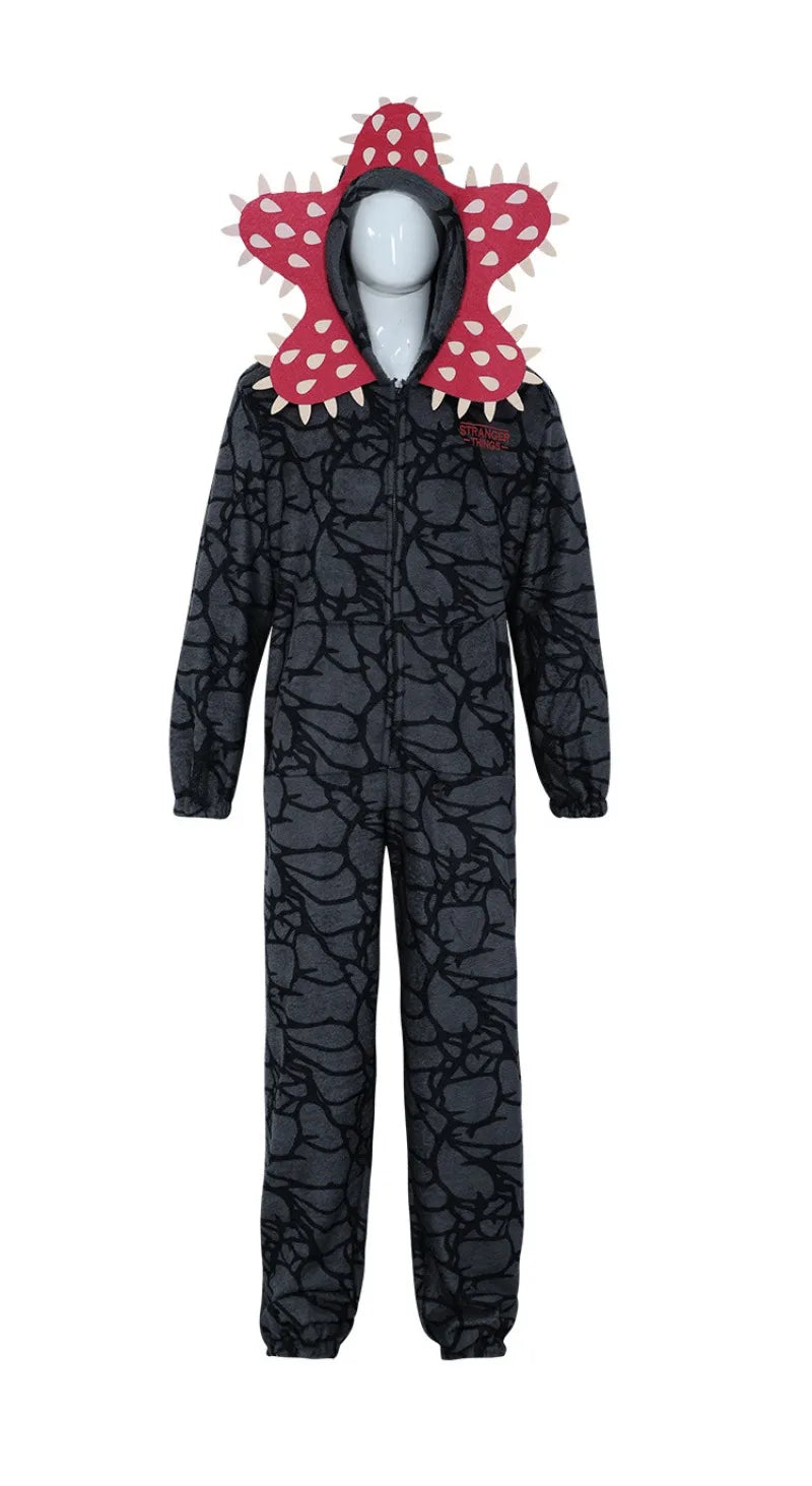 Demogorgon Flannel Pajamas Halloween Cosplay Costume