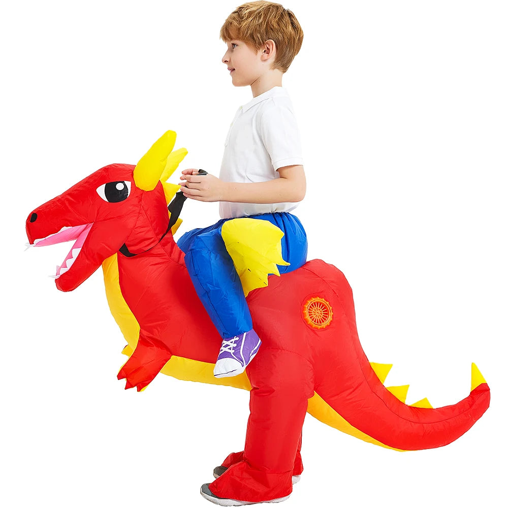 Kids' Dinosaur Inflatable Costume Cosplay Suit