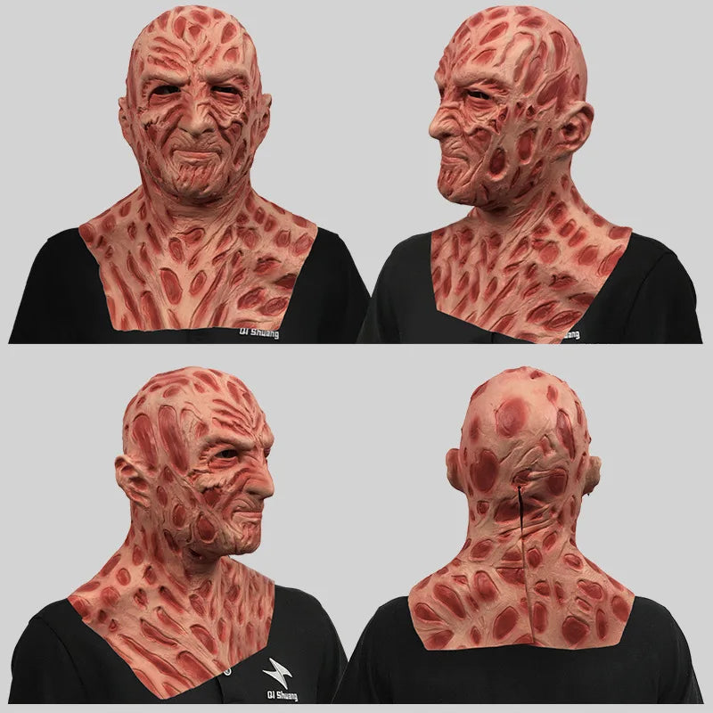 Horror Jason Freddy Latex Mask Halloween Cosplay